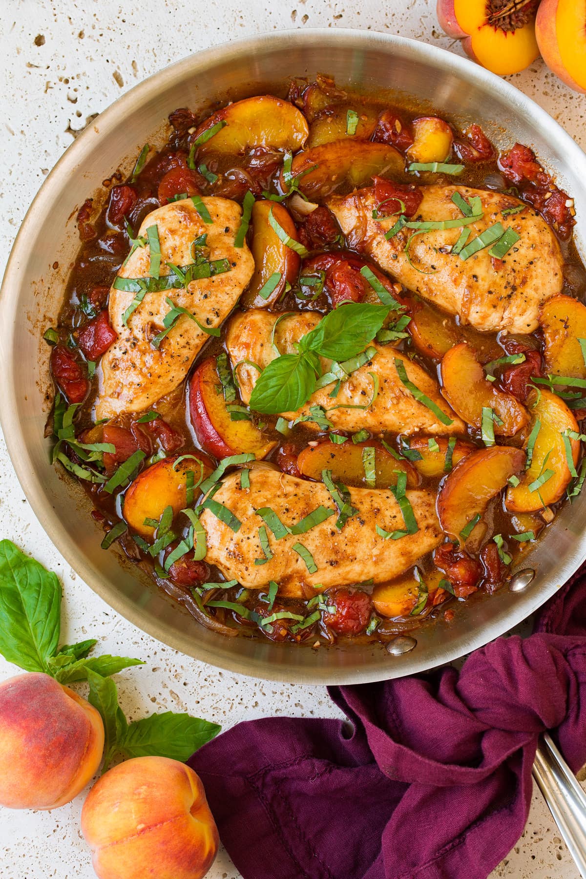 Impress Guests Effortlessly: Your Guide to a Versatile Peach Chicken Skillet